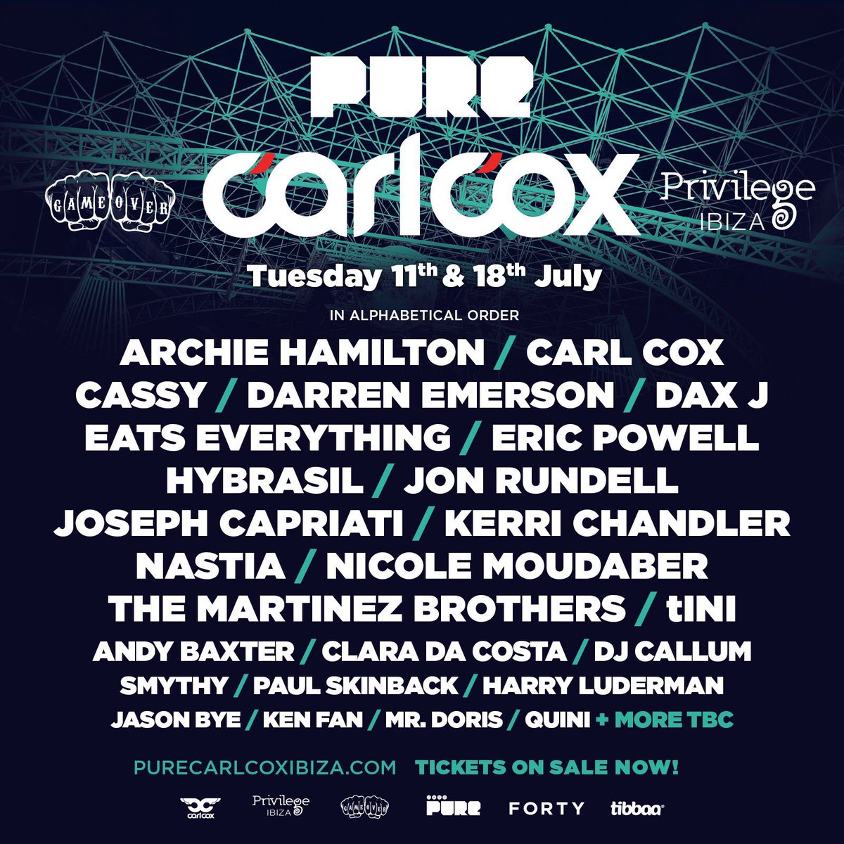 Pure Carl Cox tweet media