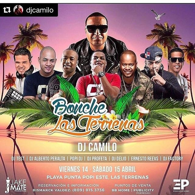 Lexhitlist's tweet photo. #Repost @djcamilo with @repostapp
・・・
#SEMANASANTA WE TAKING IT TO #DOMINICANREPUBLIC #LASTERRENAS 🇩🇴 #Samana #BoncheLasTerrenas https://t.co/FfkbNtxJKm