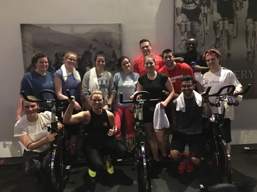 Sirnak's tweet photo. Thanks @spincityottawa   Great class for HPE teacher candidates @uOttawaEdu https://t.co/F2njN0pXUb