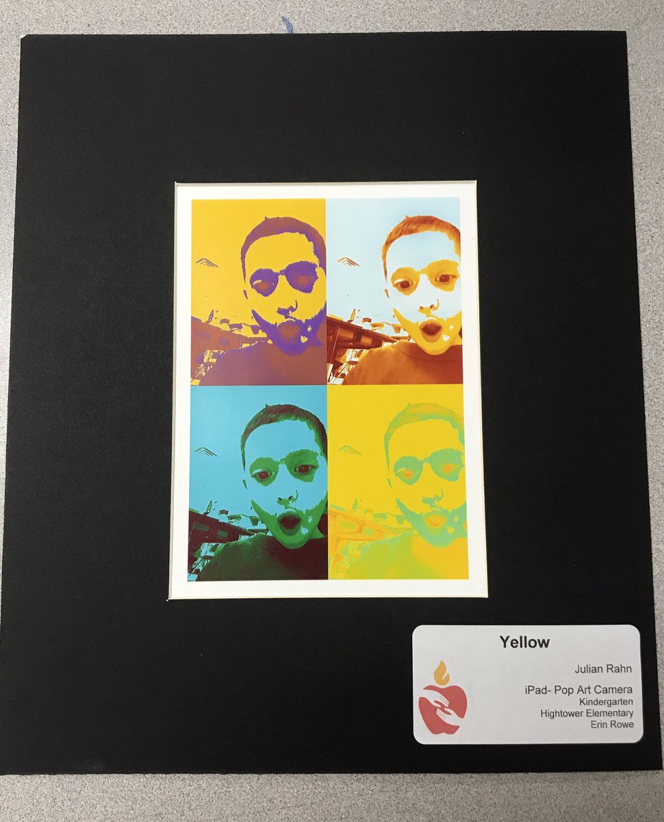 RoweInArt's tweet image. Quick pics for the art show! #hightowerelementary