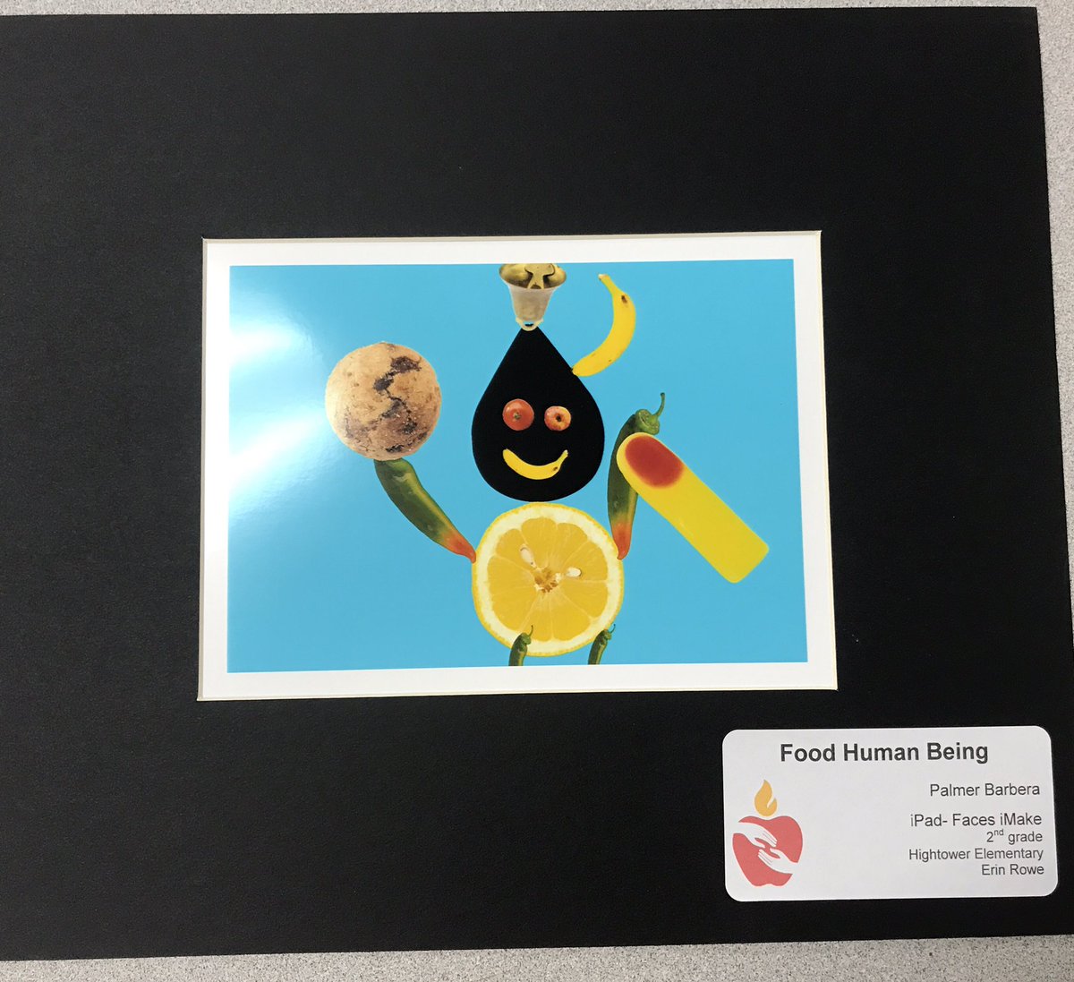 RoweInArt's tweet image. Quick pics for the art show! #hightowerelementary