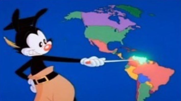 El unico país donde al presidente le tiran piedras, huevos, mangos, pero según él lo aman.

San Felix