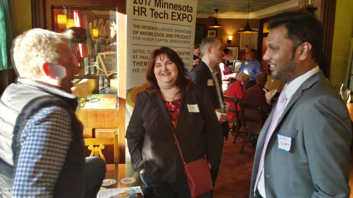 HRTechAdvisor's tweet photo. Great meetup b4 @HRTechExpo #HRtech gurus @HRTechAlliances @HRmarketer @LeapGen @SierraCedar @CBHRSolutions @ClickBoardingHR @Social_Rhonda https://t.co/qJc1qbX476