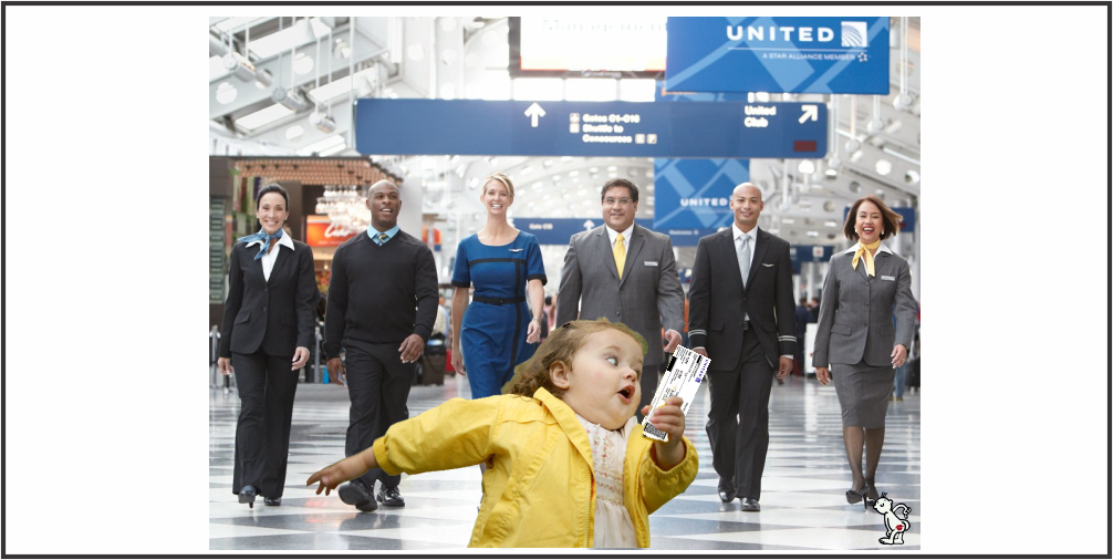 Hershe's tweet photo. Is it too late to get in another #unitedAIRLINES meme? https://t.co/1ARrUgu3UN