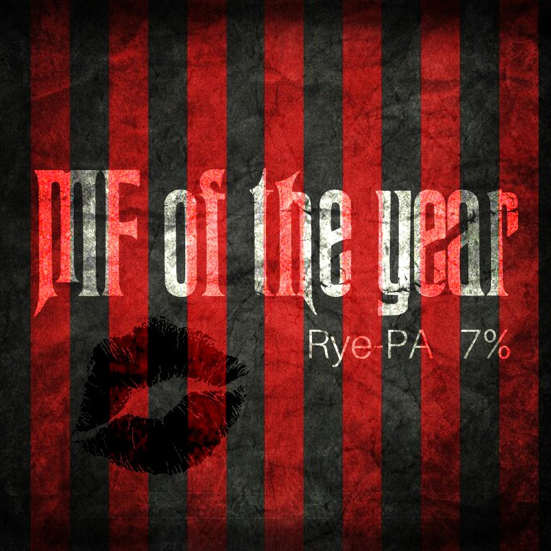 MF OF THE YEAR - Named from the initials of our assis brewer/bar wizard Mal Furlan &amp; his love of ‘80’s Glam Metal! Rye-PA 7% abv. This Thurs