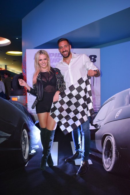 En el estreno de Rápidos y Furiosos 8 ⚠️ con @elgalgojonas #RF8 #FastAndFurious8 ?????? https://t.co