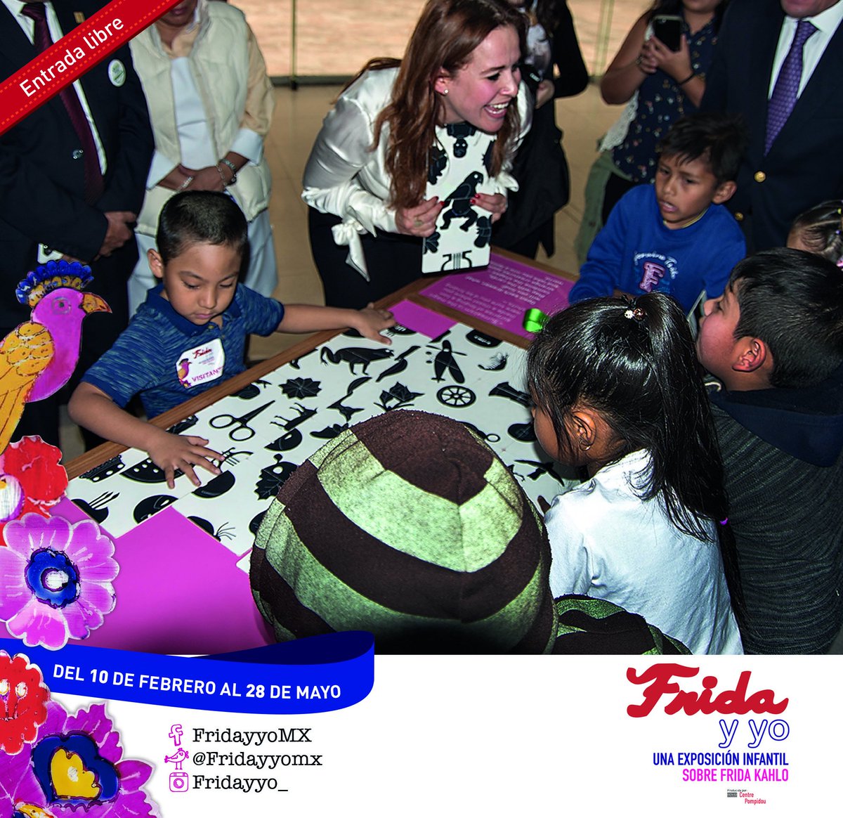 Frida_y_yo's tweet photo. ¿En estas vacaciones ya trajiste a tus niños? 
¿Qué esperas? ¡La mejor expo interactiva infantil sobre Frida Kahlo! https://t.co/FAPHmkFeVX