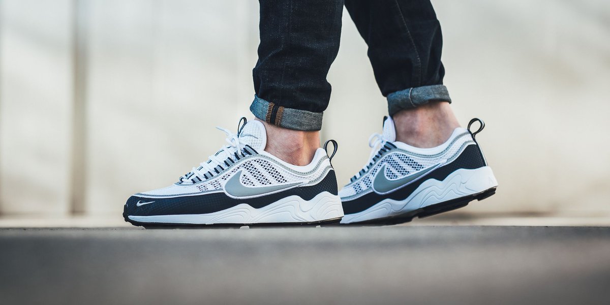 nike air zoom spiridon white midnight