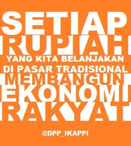 Mari perkokoh ekonomi rakyat dg menggiatkan belanja di pasar2 tradisional. Rakyat sejahtera...
#AyoKembaliBelanjakePasarTradisional 
#Pasar
