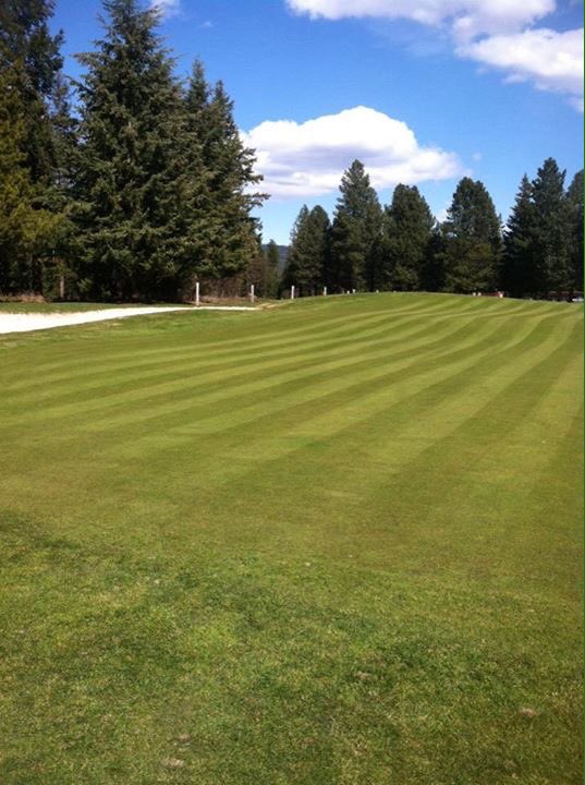 CVGCSUPER's tweet photo. Obligatory first mow pic! #golf #golfmt #explorelibbymt #turf #turflife https://t.co/wHRS3BSGsZ