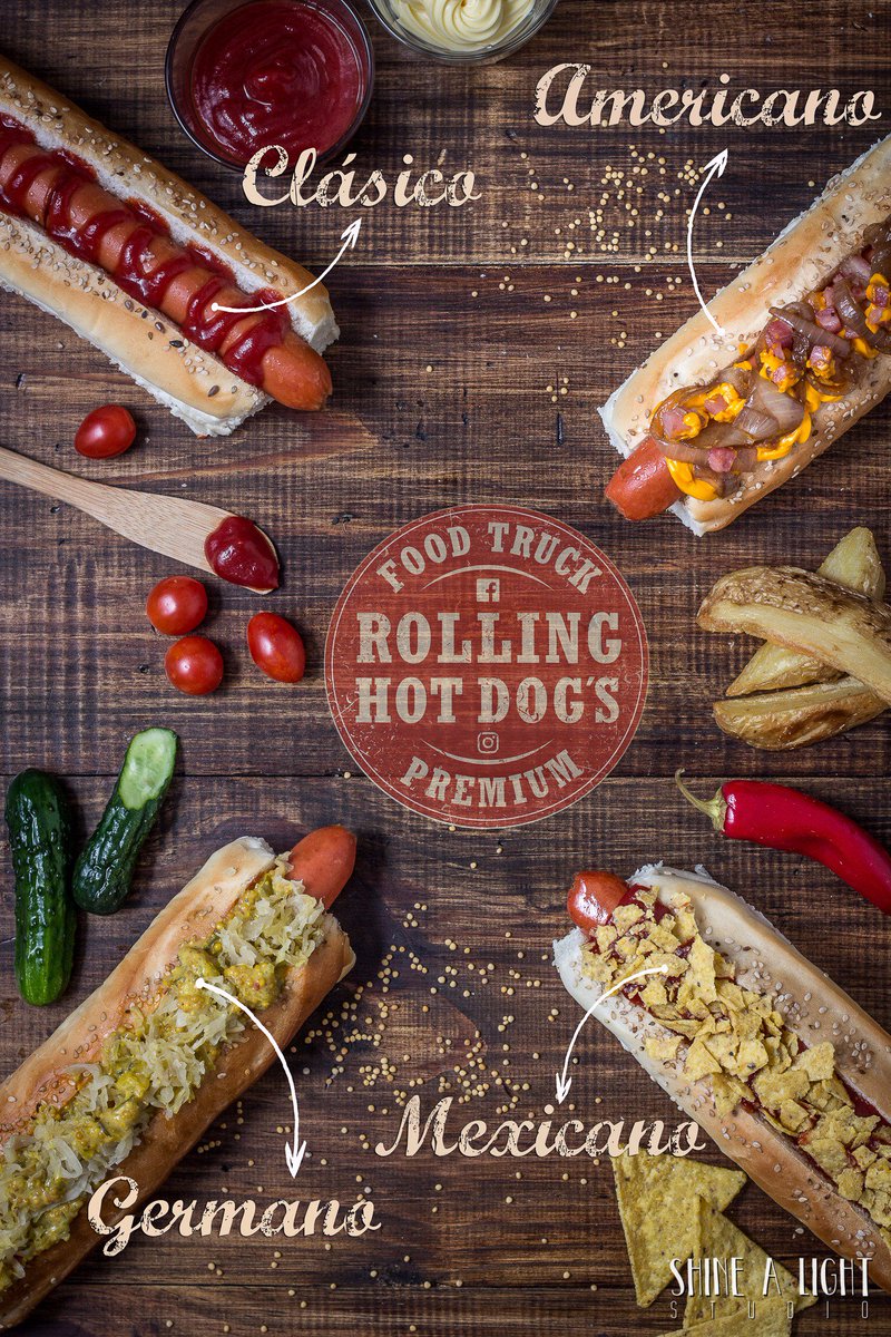 shinealightst's tweet photo. En .@shinealightst hicimos estas fotos para Rolling Hot Dog´s.

#foodphotography #FoodStyle #FoodStyling https://t.co/faSlrSqry6