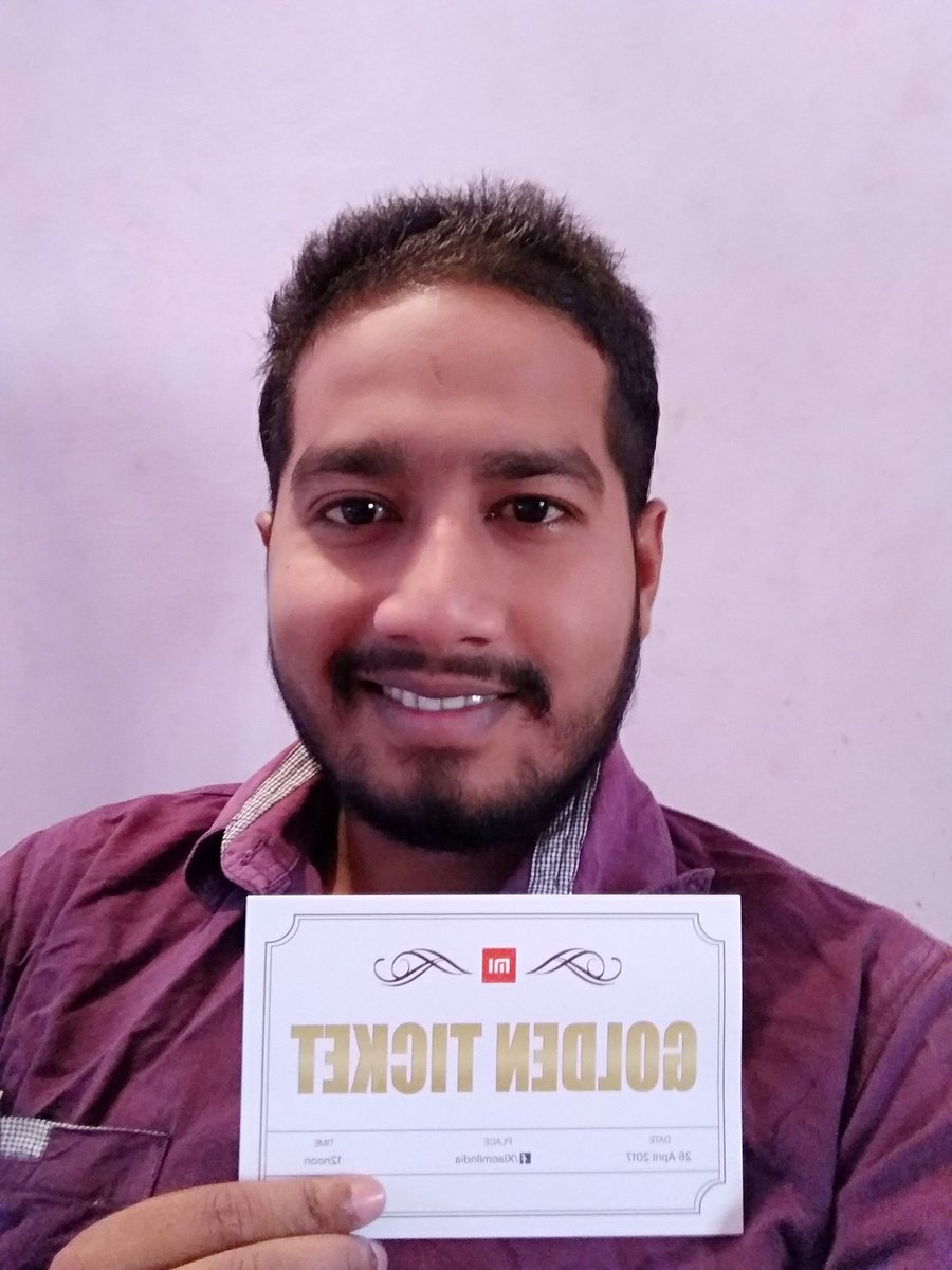 iamrmgupta's tweet photo. #MFF2017  with golden tkt https://t.co/1pxry4S2QD