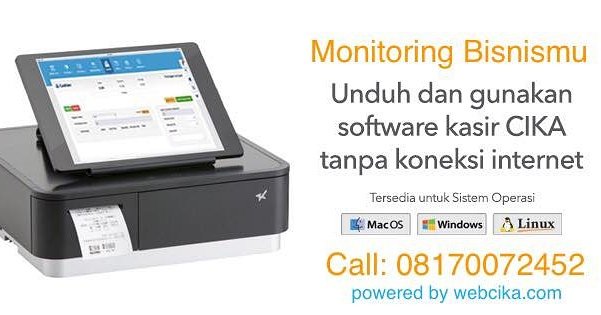 webcika's tweet photo. #kasir #outlet #toko #resto #thamrincity #tanahabang #manggadua #webcika #software #cashier #work #office #working  #macOS #windows #linux https://t.co/TmizpkdPhK