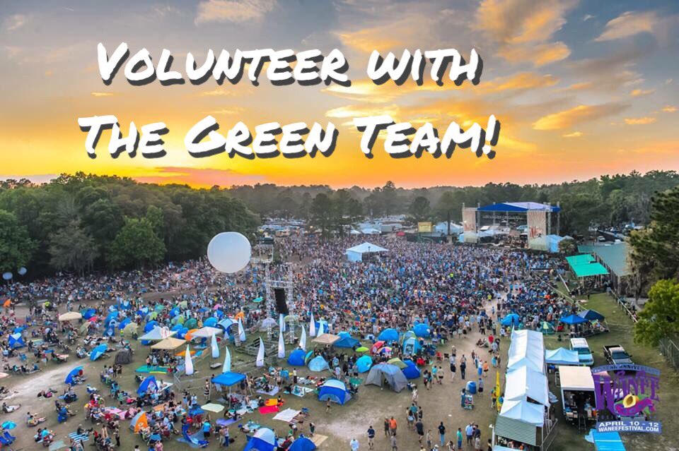 GreenTeamSOS's tweet photo. Come see the epic #Wanee 2017 lineup with the @GreenTeamSOS and help us make strides in sustainability  Apply: https://t.co/QdBMzoH5Me https://t.co/cBHKuTZfQc