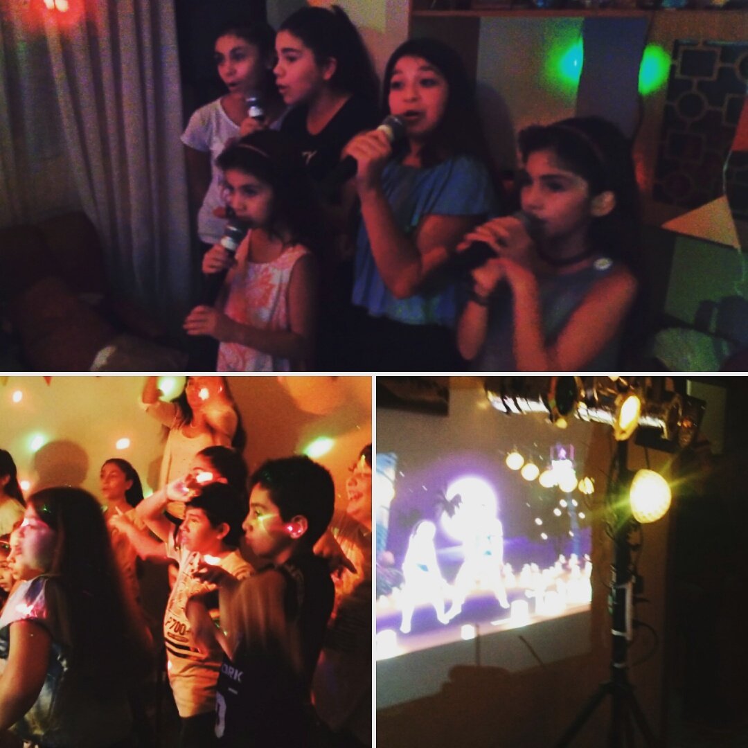 # Minidisco en el cumple de Mauro # karaoke #animacion #justdance o