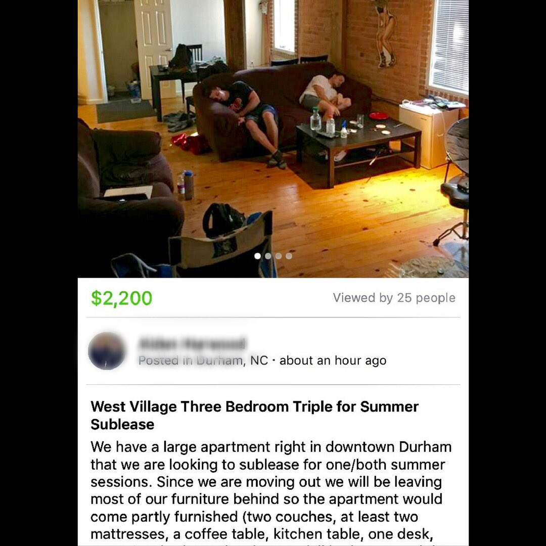 ThePerryGroupNC's tweet photo. Just saw this FRBO ad 4 a rental n Durham. R the passed out frat guys considered "fixtures"? π€#fail #realestate #funny #fsbo #tpgnc https://t.co/zPo72oPYPR