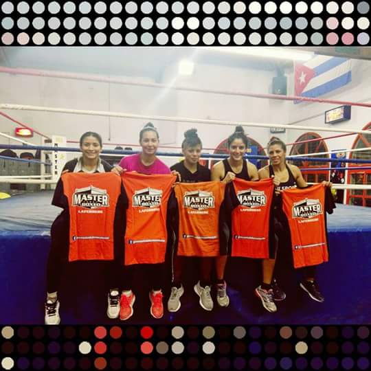 Gracias a toda la gente del Gym El Master 👊💪 <a href="/daysanchezbox/">Dayana erika iohanna</a> @leoonelasanchez  #paolabenavidez #milagrosherrera