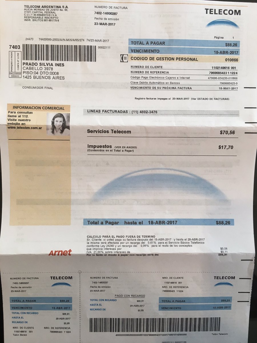 La Suiza de Sud América
Argentina País Generoso.
Te cobran no te dan servicio y si no pagas te castigan.<a href="/telecom/">telecom</a>