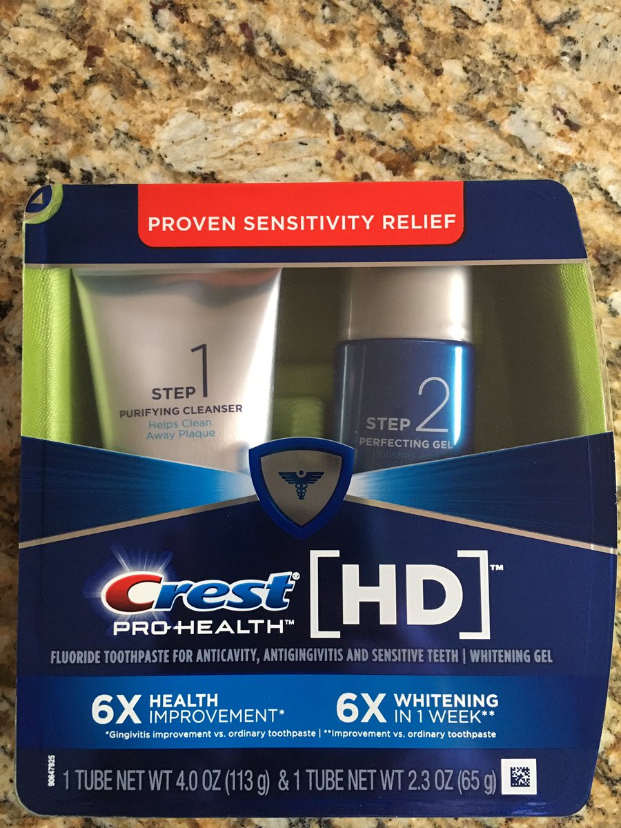 DrBrianNovy's tweet photo. @DentaQuestOHC team trial of @Crest... Night 1: flossed with UH in between steps 1 &amp; 3. 🤓 https://t.co/WpiouOP4Ag
