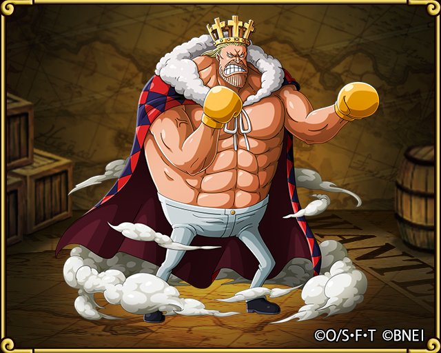 One Piece トレジャークルーズ 新キャラ情報 生まれながらの破壊兵器 と称されるプロデンス王国国王 エリザベロー 世がスペシャル島に登場です 伝家の宝刀キング パンチを放つ為 今 王 が動き出す T Co D1lzyalu3v トレクル