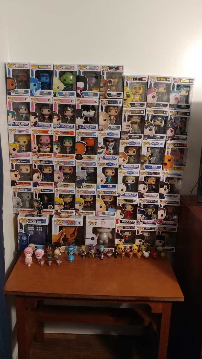 rachieturtle's tweet photo. My figure army continues to grow! They needed more space! #FigureAddict @OriginalFunko @ZagToys @sekaiproject @original_minis @Blizzard_Ent https://t.co/kJdd9pFR9O