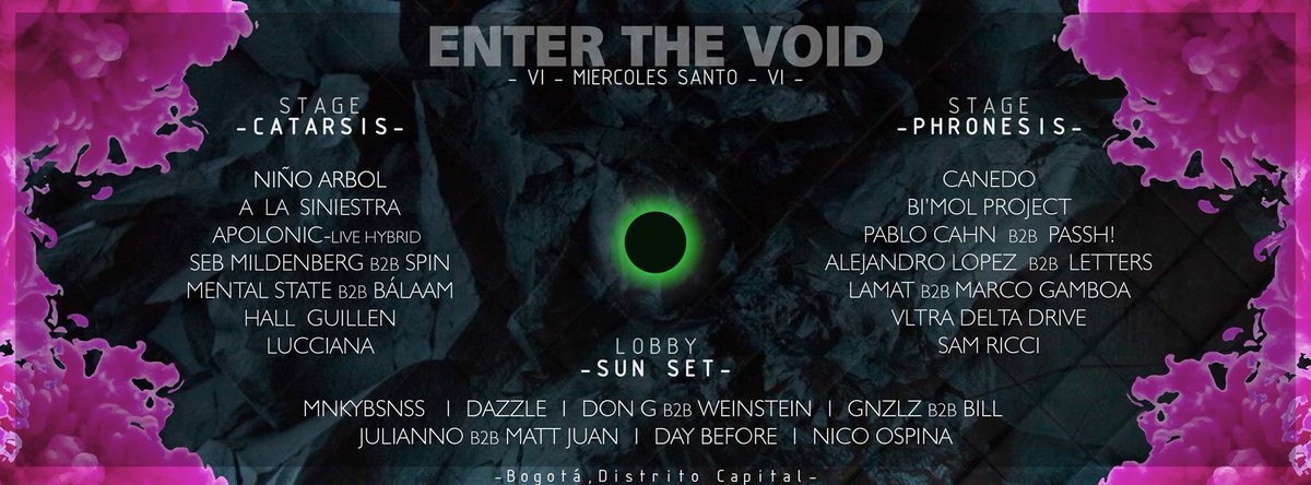 Bimolproject's tweet photo. @Bimolproject en Enter The Void !!! Esta semana empieza con mucha música y mucho talento nacional 🔝💣 https://t.co/vVUd4ZWCLd