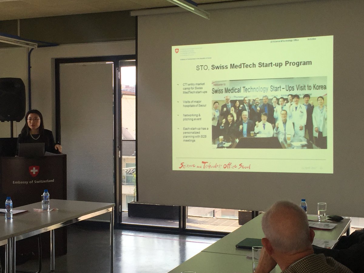 Second Swiss Medtech Startup Program approaching! 4 innovative Swiss startups are coming to meet potential partners in Korea! #science