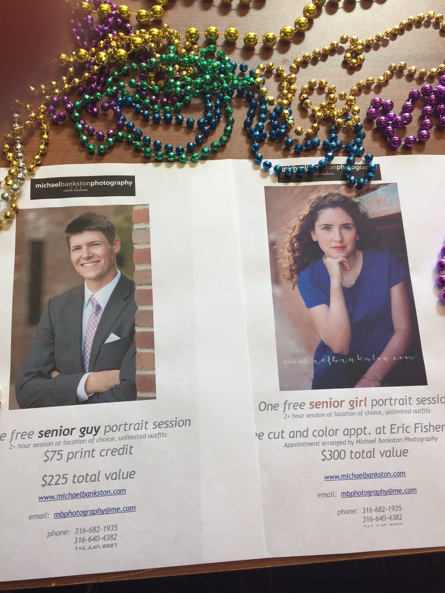 TTSH385's tweet photo. Thank you #michaelbankston for the generous donation to #TTSH385 raffle! 2 photo sessions, print credits and @ericfisher hair. #support385 https://t.co/55TNfRvz38