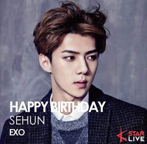 Salome_AlmeidaV's tweet photo. Happy Birthday Sehun 🎉🎊
#KoreanSinger #EXOMember #SouthKorea #OhSehunDay #SEHUNHAPPYBIRTHDAY https://t.co/qIXoY8IGJ4