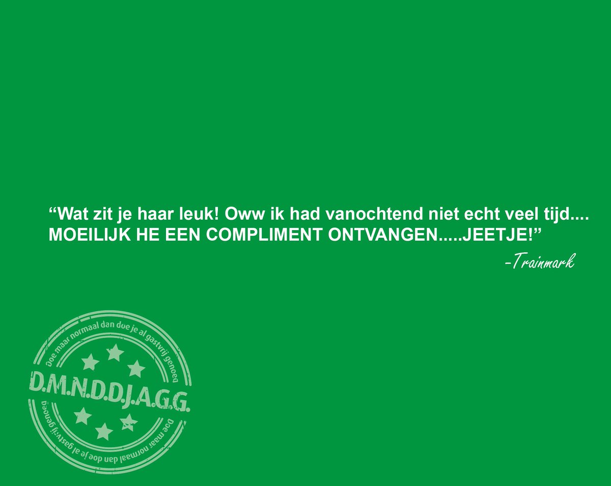 #Gastvrij #altijdleukeencompliment #tochblijfthetlastig