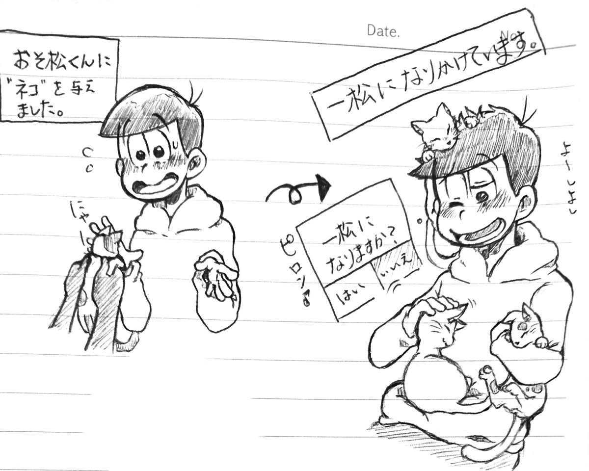 ぱんにょ 眠いんだ En Twitter こういう おそ松くんから 松に育てていく感じの育成ゲーム欲しい おそ松さん2期決定記念に繋がりませんか おそ松さんクラスタと繋がりたい