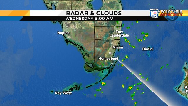 Wet Wednesday in store for us. @ErikaDelgadoWx has your forecast right now. #miami #FLL #FLkeys https://t.co/VWBHdF0Ylx
