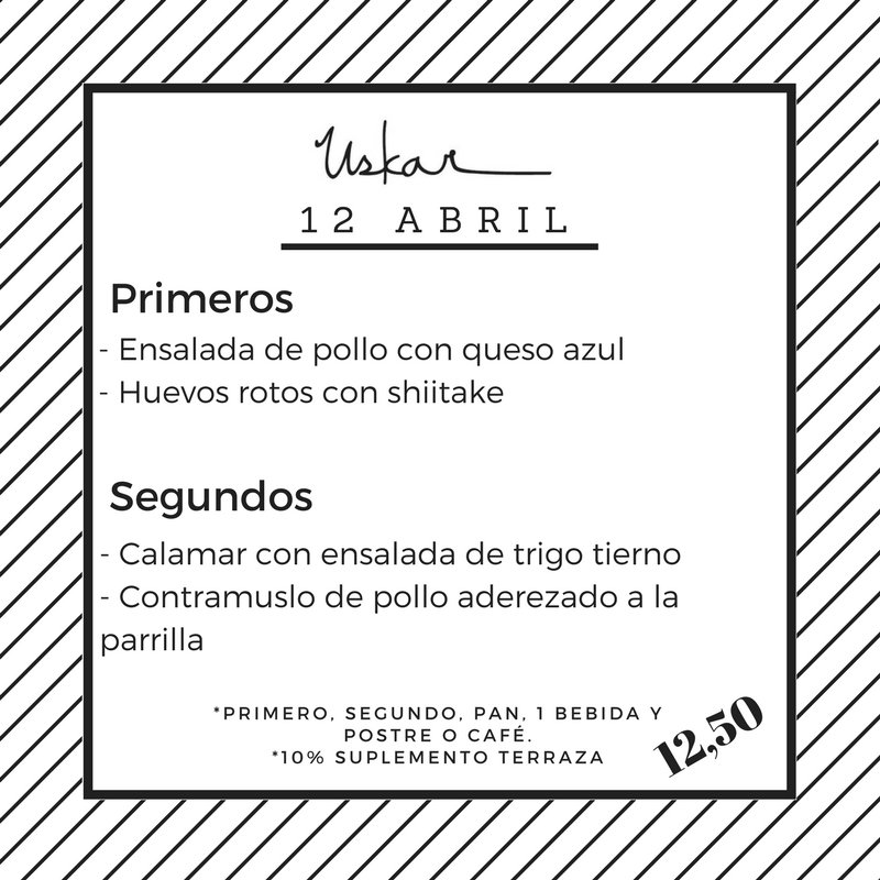 uskar_rest's tweet photo. ¡Buenos días! ¿Qué vas a comer hoy? #cocinaconalma #dondecomerhoy #quecomerhoy
https://t.co/MNr5KTqkDV https://t.co/DZqhe6D9x6