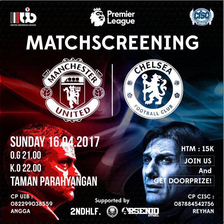 BIG MATCH!!

#NonbarFeaturing w/ <a href="/UtdIndonesiaBGR/">#UIB</a> | Minggu, 16/04/17 | Taman Parahyangan | HTM: 15k | Banyak doorprize!!!!!!!