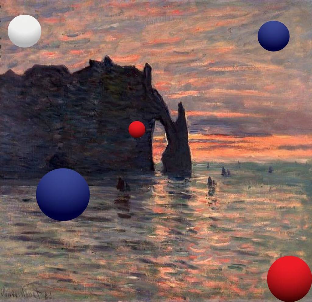 LaBoiteTokyo's tweet photo. Claude Monet, Soleil couchant à Etretat, 1883 #publicdomain (Reminding that window designed by La Boite in Isetan Shinjuku for the French W… https://t.co/PVpIMdXbYn