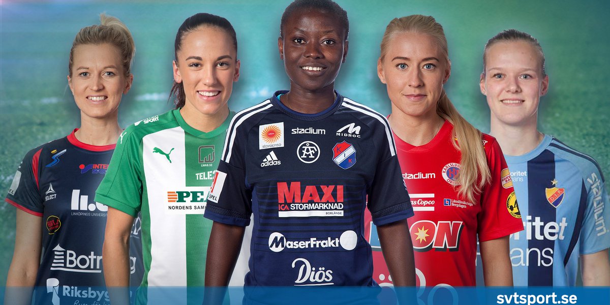 SVTSport's tweet image. Vilken tröja i @_Damallsv är din favorit? RÖSTA i SVT Sport-appen  --&amp;gt; svt.se/sport/fotboll/… #twittboll