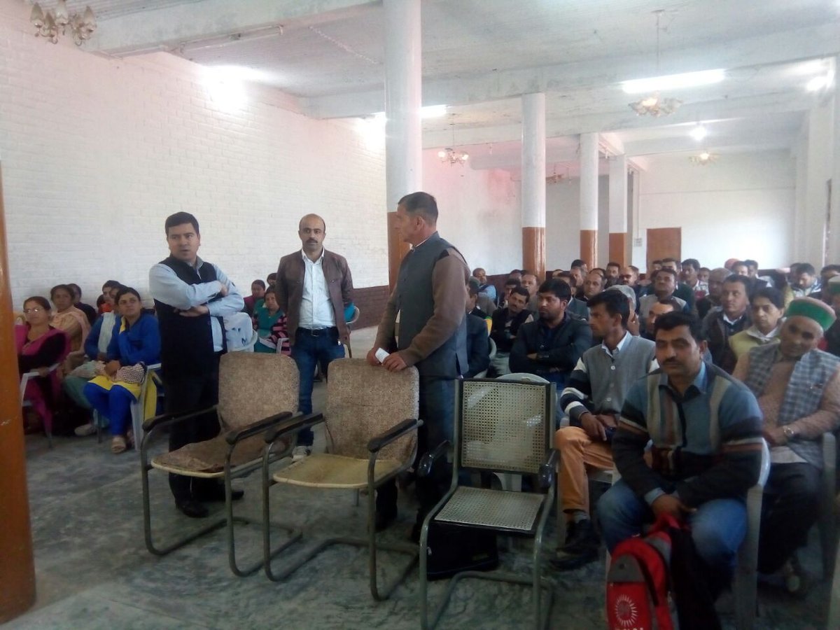 #PLI #RPLI mela organized at #Theog #Shimla #HimachalPradesh Circle.