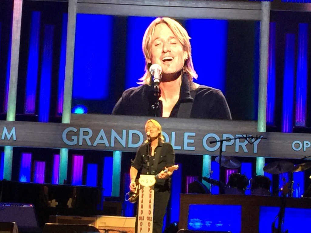 Keith Urban News Update…Keith Celebrates 5 Years As A Grand Ole Opry