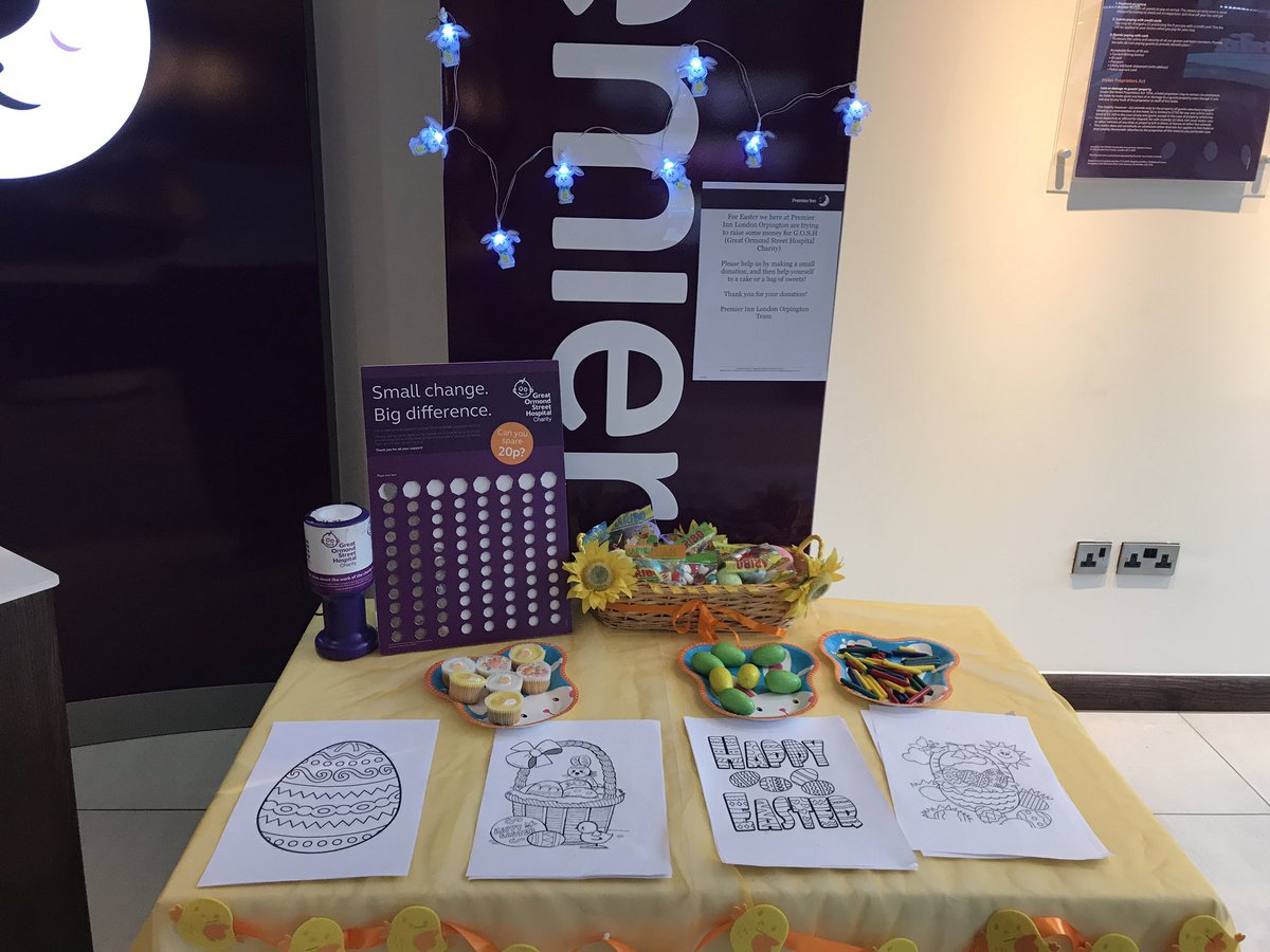 StephyBunnihop's tweet photo. Easter corner has arrived at London Orpington Premier Inn @Quin_Holtz @placemadebyyou @smmottram https://t.co/eQkro9VoO8