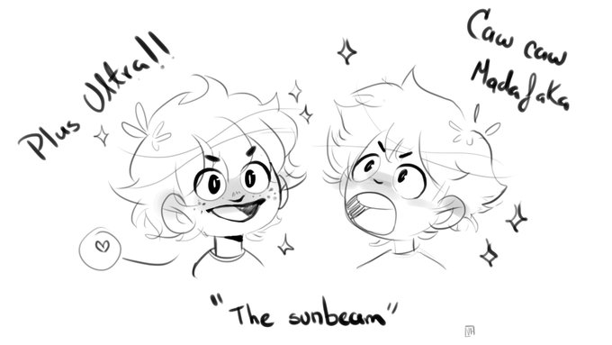 So...I noticed a pattern on my ships. #bnha #myheroacademia #haikyuu #doodle 