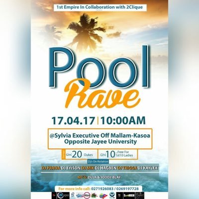 seanclafy's tweet photo. @hypecityent @joddyblay @morgan_echo don't miss
#poolrave https://t.co/lfcb92Gf3X
