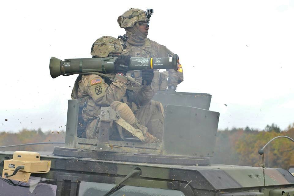 dpjankowski's tweet photo. Anti-tank weapon, action, full dedication? It must be @USArmyEurope & @Poland_MOD live military drill. #StrongerTogether #ThisIsNATO https://t.co/1ZfhjVXz0O