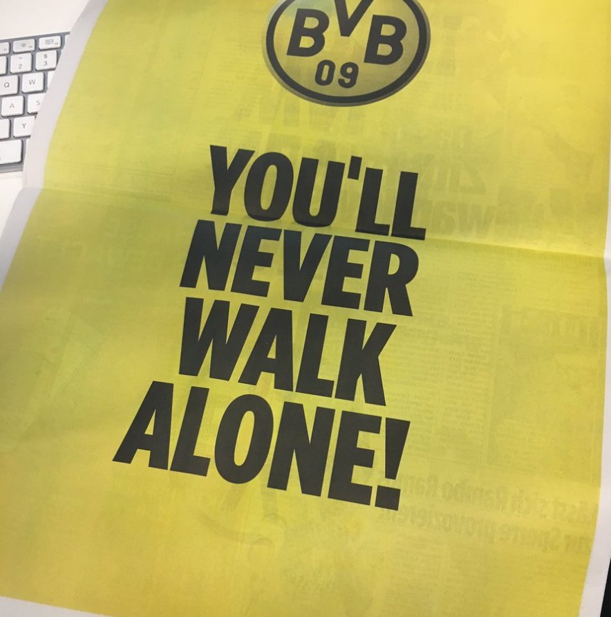 BILD's tweet photo. Unsere letzte Seite heute. #BVBASM https://t.co/gVYlxDWGUj