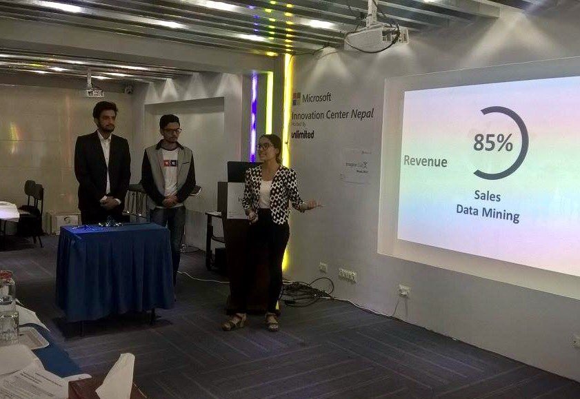 renaudmeyer's tweet photo. Amazed by the creativity shown during #Nepal finals of the @Microsoft #ImagineCup &amp; congrats to the winners! @UNDPNepal @MICNepal #SDG9 https://t.co/XwDuOiw3X4