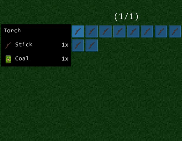 FreshWaterFern's tweet image. The tooltip UI for crafting in #projectexplore is coming together way too well. :&apos;) #gamedev #GameMakerStudio2