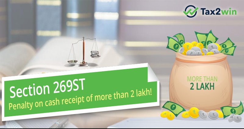 tax2win's tweet photo. https://t.co/e4ISqIXPZm
#Incometax #Incometaxreturn #section269stofincometaxact2017 #incometaxact #section269st #penalty #ITR #tax2win https://t.co/Tquxuhn8N8