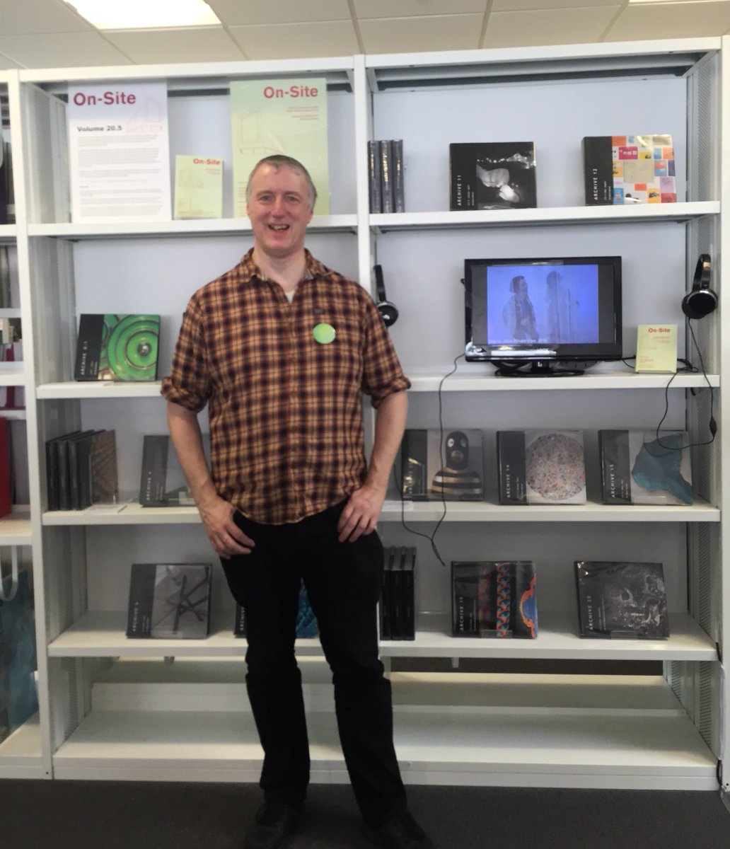 Last chance to see Steve Norton's collection Volume 20.5 at Bower Ashton <a href="/UWELibrary/">UWE Bristol Library</a>. Part of On-Site exhibition #boweronsite #UWEreelcase