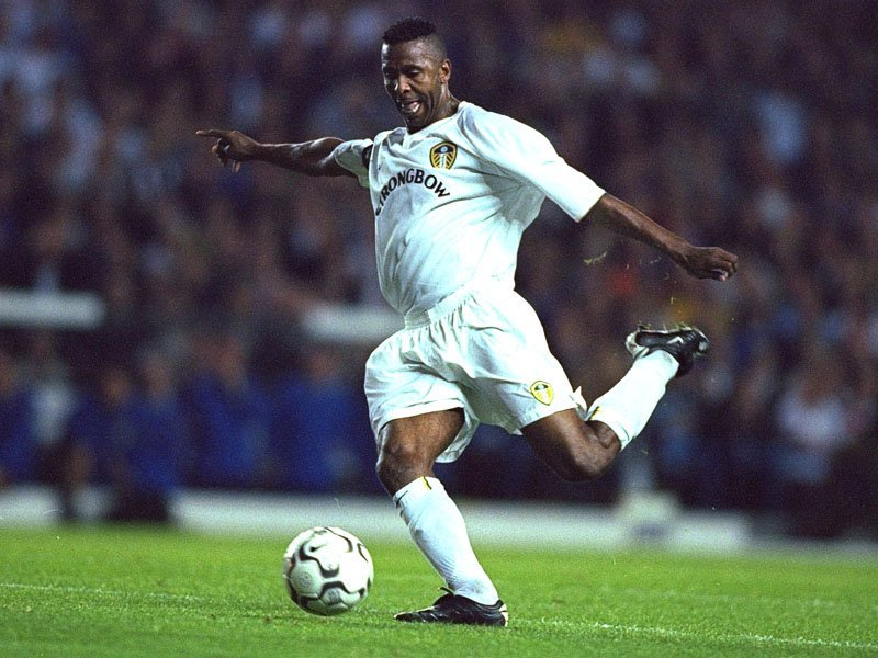 Happy birthday to \The Chief\ Lucas Radebe. One of the best defenders I\ve seen at 
