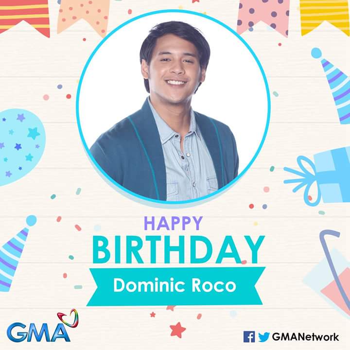 Happy birthday, Dominic Roco!     