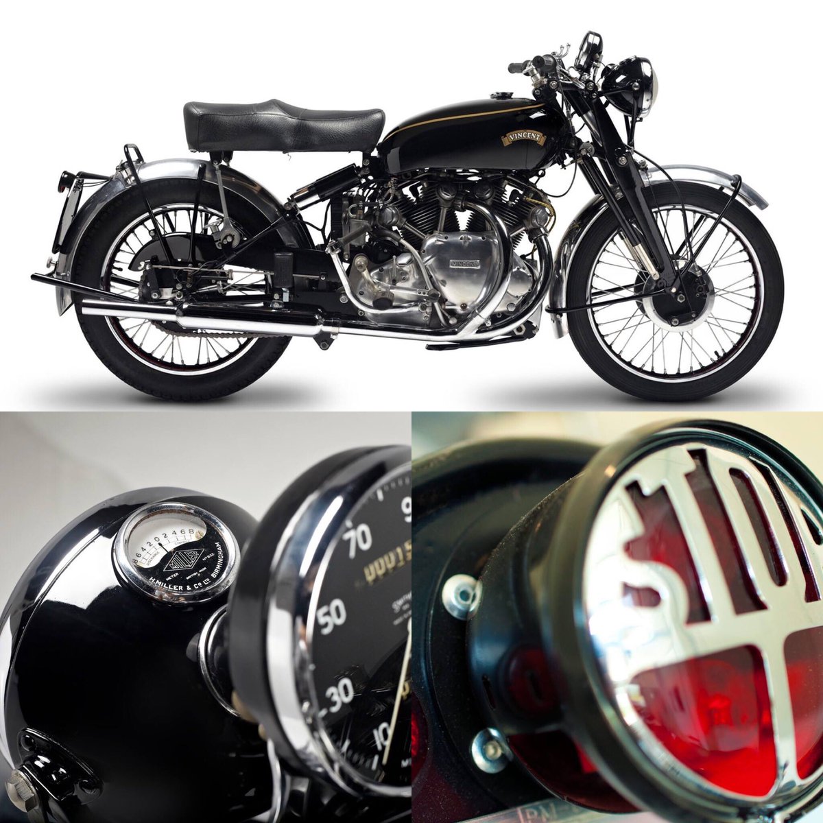 AlbionBikes's tweet photo. Our #VincentRapide is one of the most exclusive and valuable classic bikes in the world. Prove your metal - come and ride it! https://t.co/7QGcRlpUw1